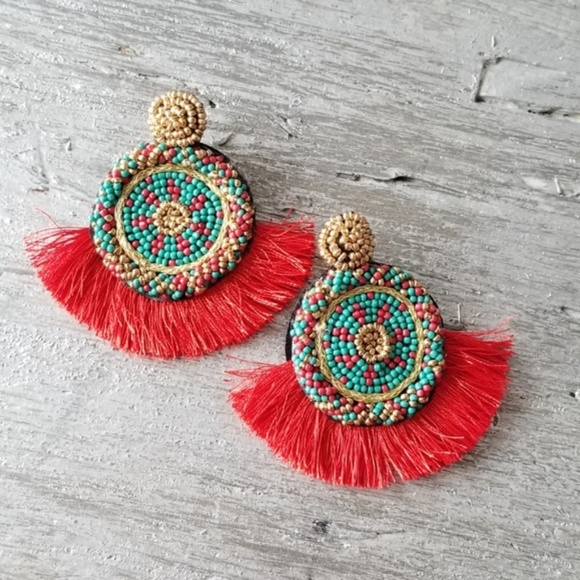 MODA ME COUTURE Jewelry - Tassel Earrings